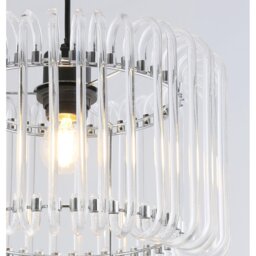Clear Ivy Glass Pendant Light - thumbnail 4