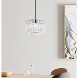 Clear Ivy Glass Pendant Light - thumbnail 2