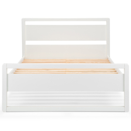 Julian Bowen Venice Double Surf White Bed - thumbnail 4