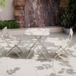 Royalcraft Venice Cashmere 2 Seater Square Bistro Set
