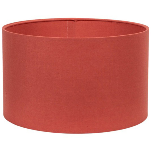 ValueLights Reni Rust Fabric Ceiling Drum Lamp Shade 25cm - image 1