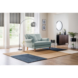 Eastwood Faro Small Aqua Snuggle Chair - thumbnail 3