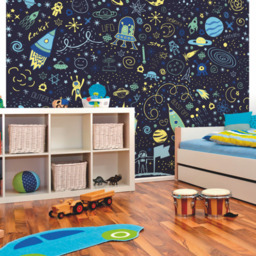 Origin Murals Graphic Pixel Footballs Grey Wall Mural - thumbnail 1