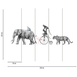 A.S Creation Animal Queue Digital Mural - thumbnail 3