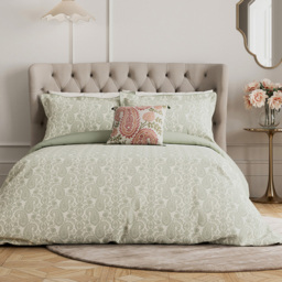 V&A Silk Road Paisley Sage Single Duvet Set