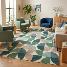 Curve Geo Rug - thumbnail 2