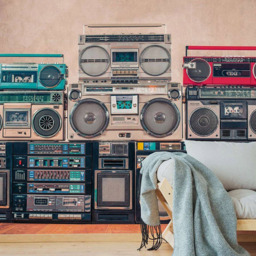 A.S Creation Ghettoblaster Digital Mural - thumbnail 1