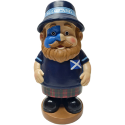 Homark Scotland Hand Painted Resin Garden Gnome Ornament 24cm