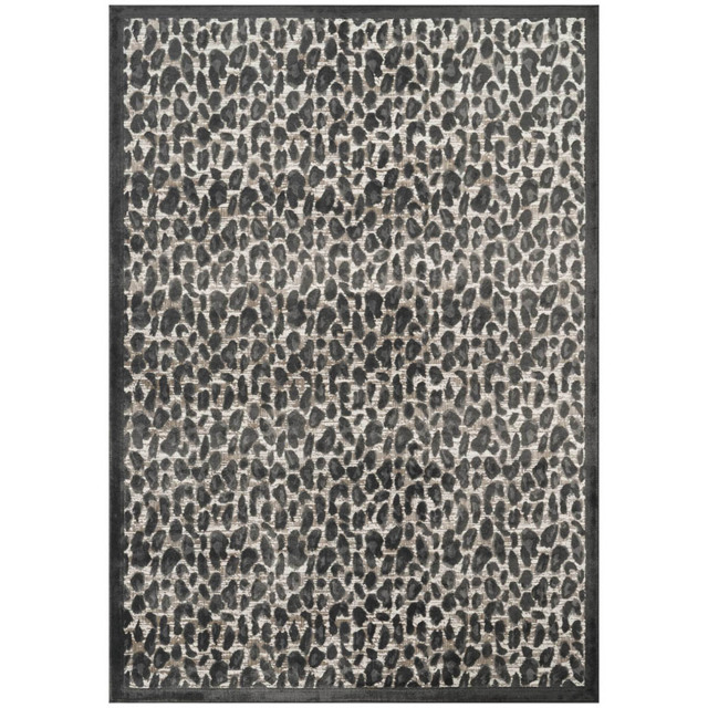 Desire Rugs Mayfair Metallic Sheen Leopard Design Rug Black 170 x 120cm - image 1