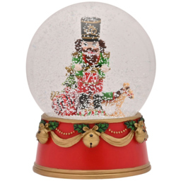 The Christmas Gift Co Musical Nutcracker Snow Globe - thumbnail 2