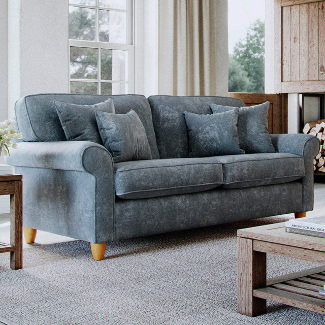 Sinatra Glory Steel 2 Seater Medium Sofa - image 1