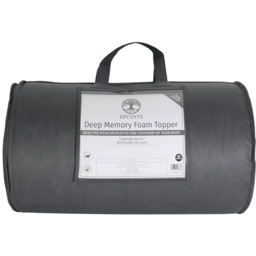 Divante Double Deep Memory Foam Mattress Topper - thumbnail 1