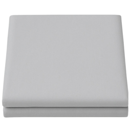 Sweet Dreams Double Grey T200 Percale Flat Sheet
