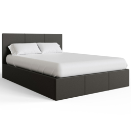 GFW King Grey Side Lift Ottoman Bed - thumbnail 3