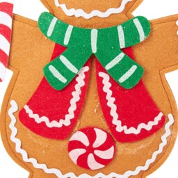 Candy Cane Lane Standing Gingerbread Character in Assorted Style - thumbnail 4