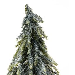 Amber Charm Green Frosted Downswept Christmas Tree 1.7ft - thumbnail 3