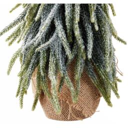 Amber Charm Green Frosted Downswept Christmas Tree 1.7ft - thumbnail 4