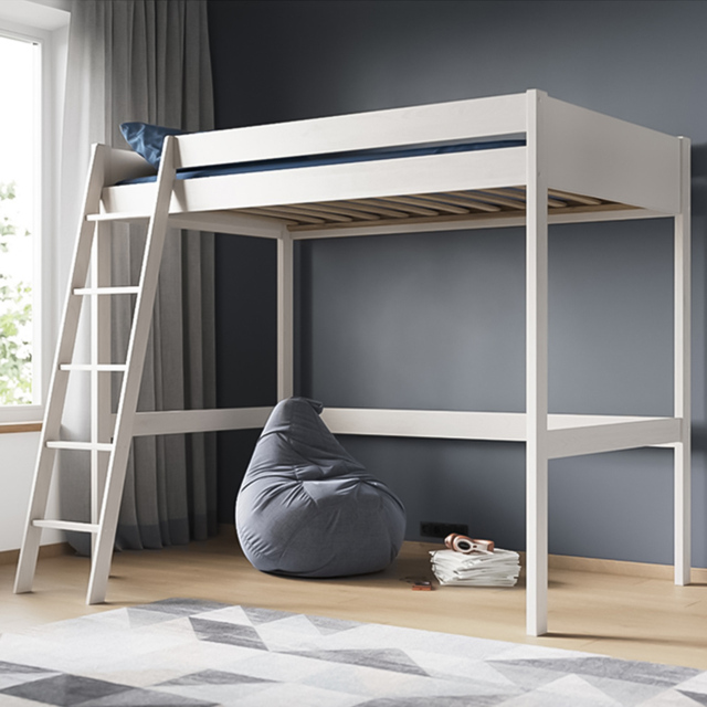 Noomi Tera White Small Double High Sleeper - image 1