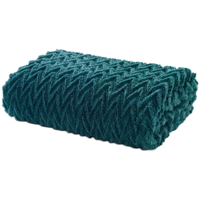 Deyongs Tadcaster Throw Teal 140 x 180cm - image 1