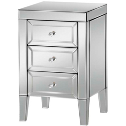 Birlea Valencia 3 Drawer Bedside Table - thumbnail 3