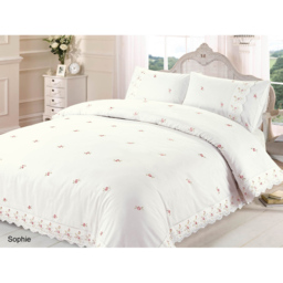 Rapport Home Sophie Double Cream Duvet Set - thumbnail 2