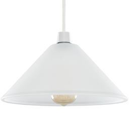 ValueLights Tapered Dome Frosted Pendant Glass Shade