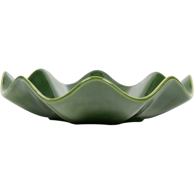 Wavy Bowl Olive