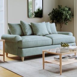 Clara Faro 10 Blue 2 Seater Large Agmamito Sofa