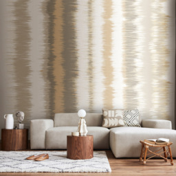 Origin Murals Linear Stripe Grey Wall Mural