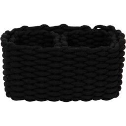 Black Rope Storage Basket 3 Pack