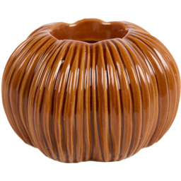 Ceramic Pumpkin Tealight Holder - thumbnail 3