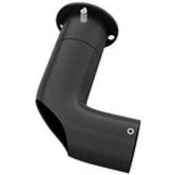 New Edge Blinds Black Room Darkening Curtain Pole Corner Bracket 28mm