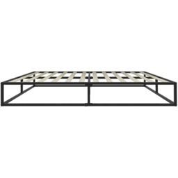Soho Black King Size Metal Platform Bed Frame - thumbnail 4