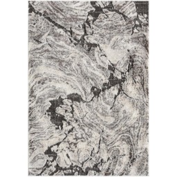 Desire Rugs Eleanor Abstract Embossed Grey Rug 120 x 170cm - thumbnail 1