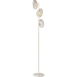 Jaelyn 3 Light Floor Lamp Cream