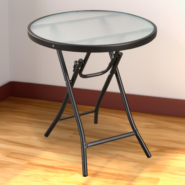 Malay Silver Round Toto Folding Table - image 1