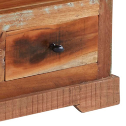 Brooklyn Camea 2 Drawer 4 Shelf Wooden Bookcase - thumbnail 3