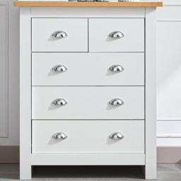 Kosy Koala 5 Drawer White Storage Chest - thumbnail 1