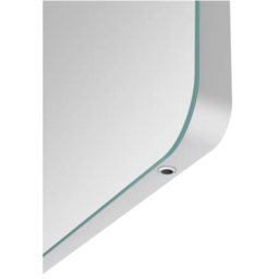 Bathstore Rectangular Rotatable Curved Edge Backlit LED Bathroom Mirror 70 x 50cm - thumbnail 4