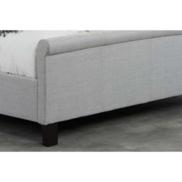 Stratus Grey King Size Polyester Bed Frame - thumbnail 4