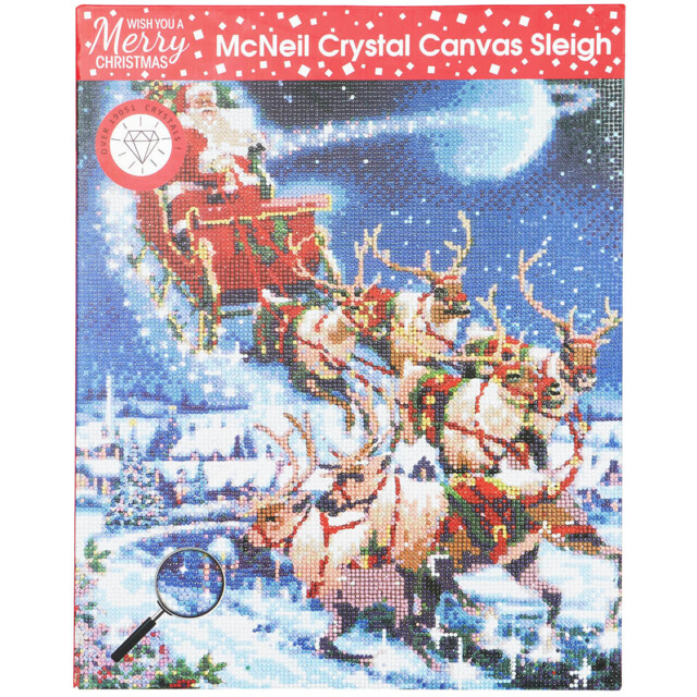 McNeil Crystal Canvas Sleigh - image 1