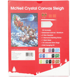 McNeil Crystal Canvas Sleigh - thumbnail 2