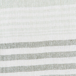 Divante Green and White Willow Stripe Throw 130 x 180cm - thumbnail 4