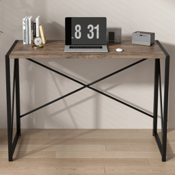 Miami Brown Folding Computer Desk