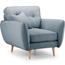 Opry Faro Denim Armchair - thumbnail 2