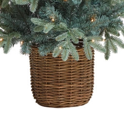 4ft Blue Spruce Pre-lit Potted Artificial Christmas Tree - thumbnail 4