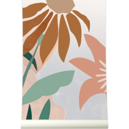 Grandeco Roomblush Flowerpop Scene Blush 4 Lane Wall Mural - thumbnail 3