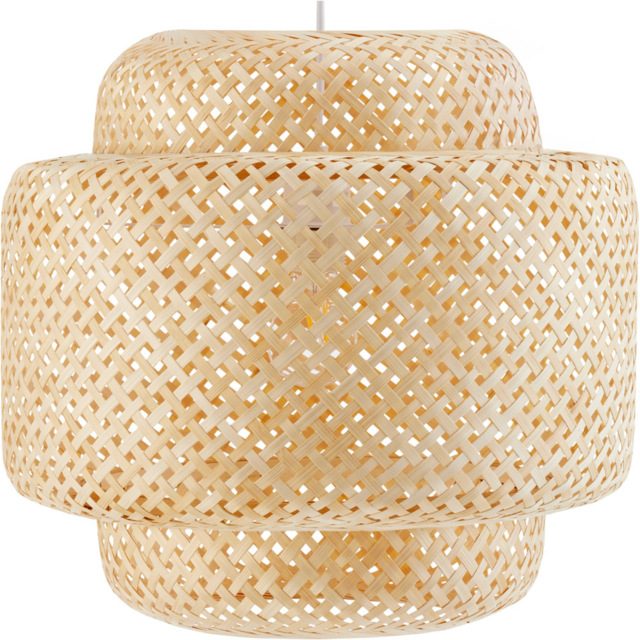 tectake Lignea Lux Boho Bamboo Ceiling Light 40W - image 1