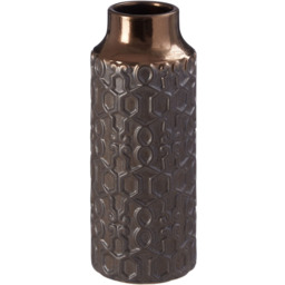 Premier Housewares Gold Zircon Small Ceramic Vase