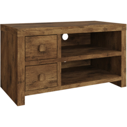 GFW Jakarta Mango Yellow 2 Drawer 2 Shelf TV Unit - thumbnail 2